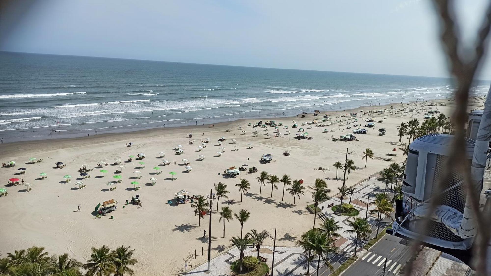Apartamento De Frente E Com Vista Para O Mar Прая-Гранді Екстер'єр фото